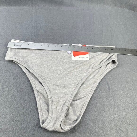 Hanes Originals Women's Size XXL Panty High Leg Heather Gray New With Tags - Picture 6 of 8